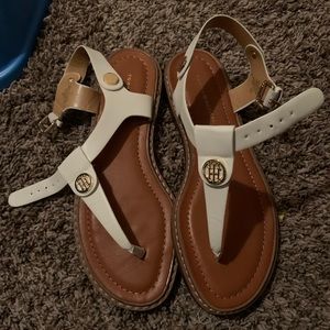 Tommy Hilfiger White sandals